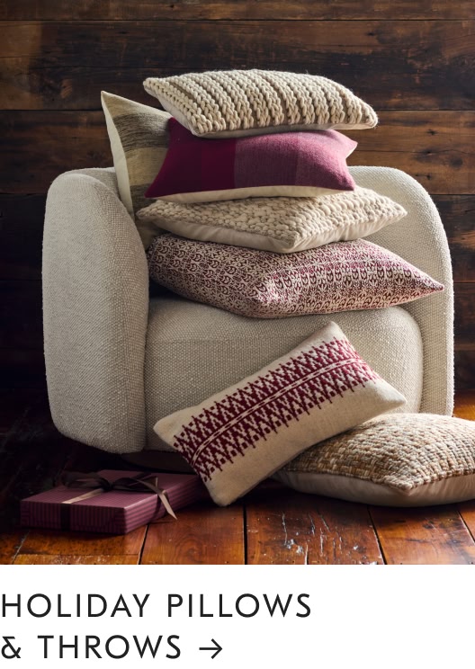 Holiday Pillows & Throws