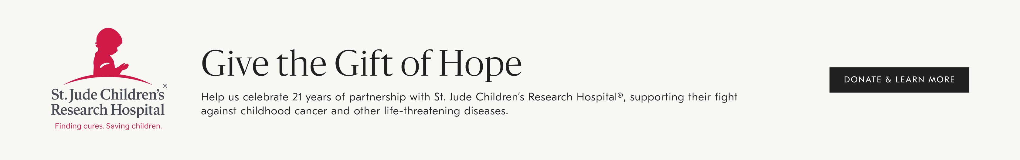 Donate & learn more Donate & learn more