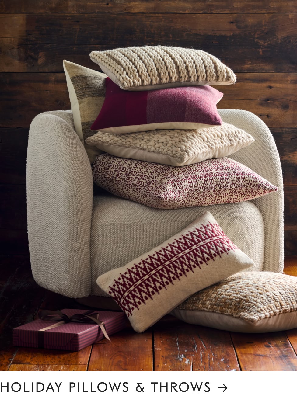 Holiday Pillows & Throws Holiday Pillows & Throws