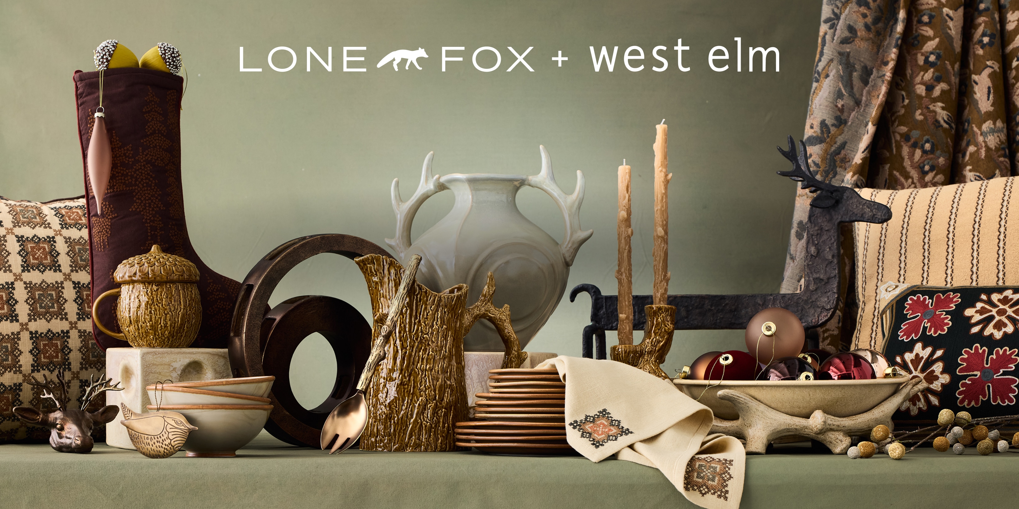 Lone Fox + West Elm