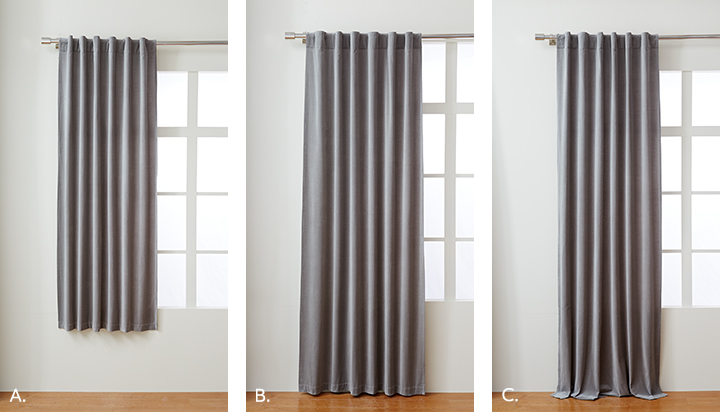 living room curtain lengths