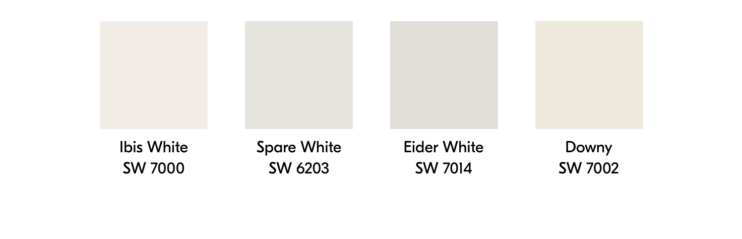 Our Paint Palettes with Sherwin-Williams
