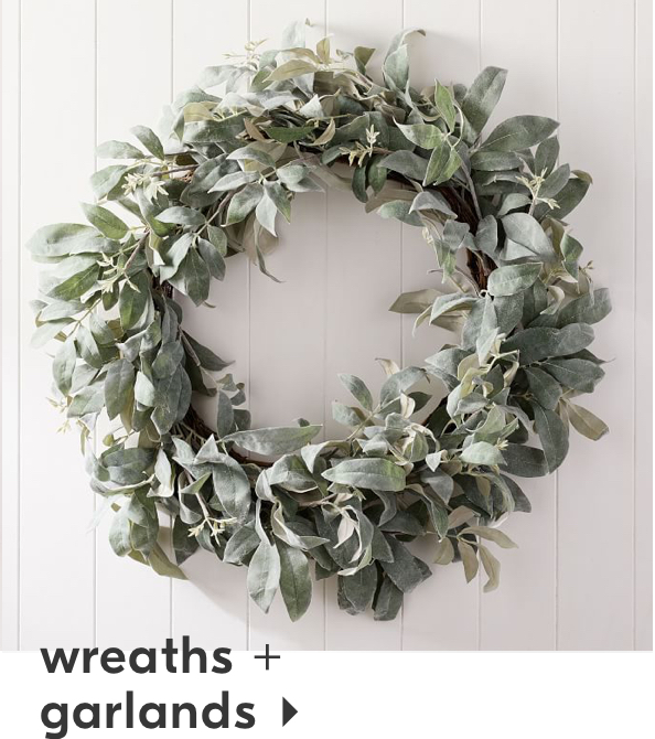 wreaths + garlands