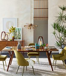 West elm table outlet decor