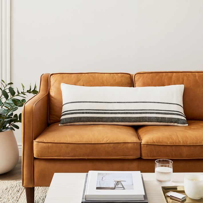 West elm lumbar online pillow covers