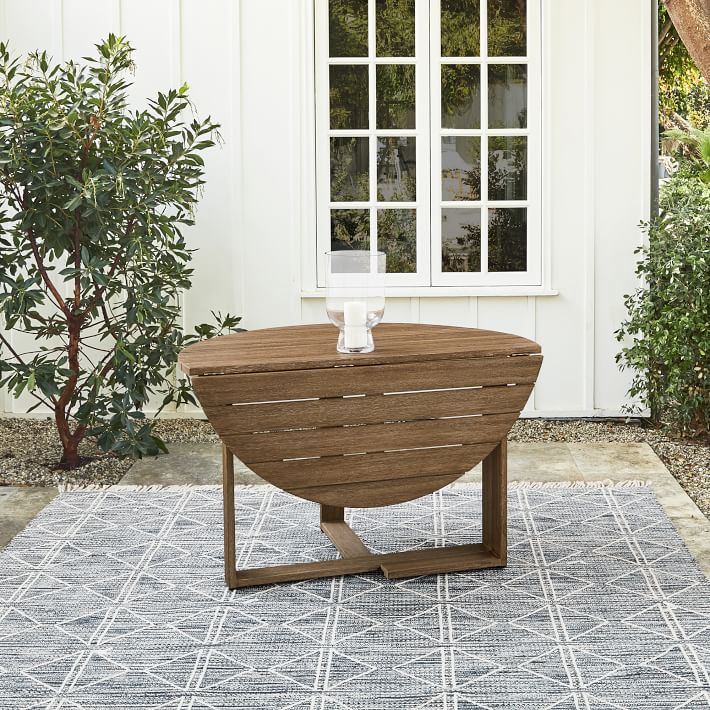 Portside Outdoor Drop Leaf Dining Table 48