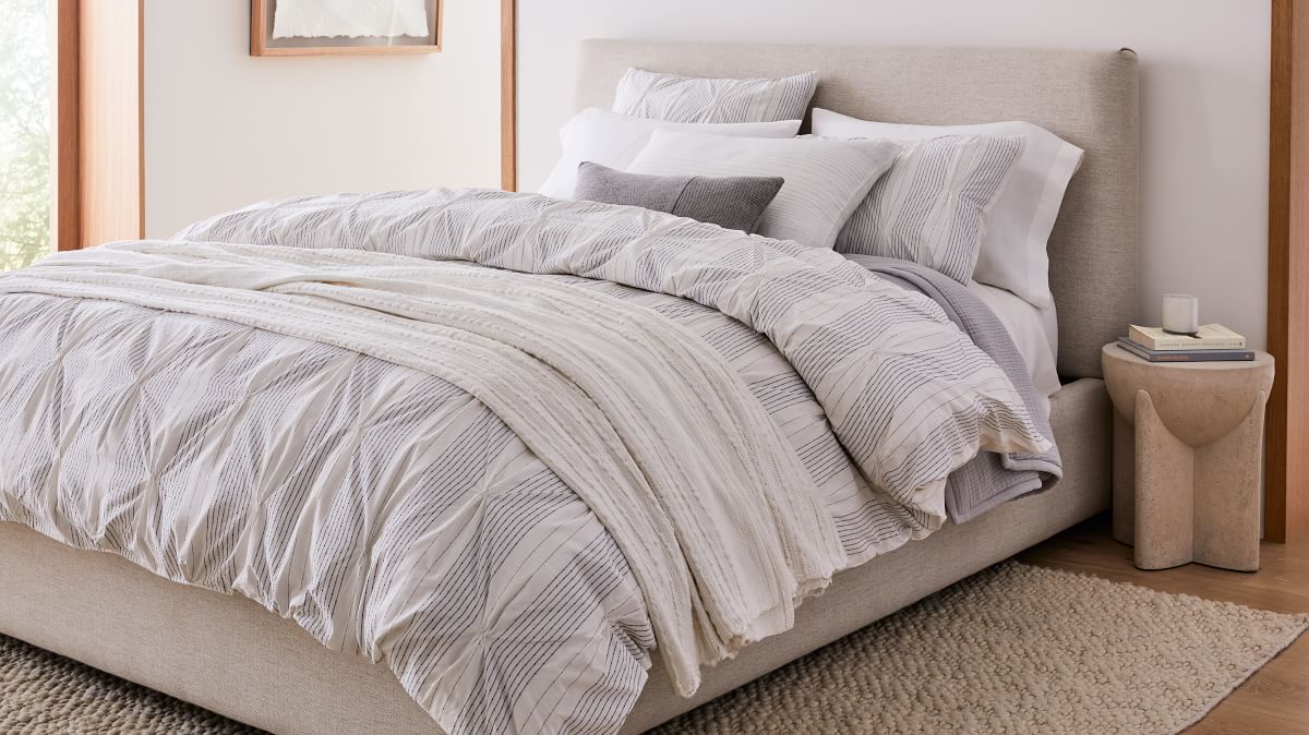 West elm outlet soft corded throw