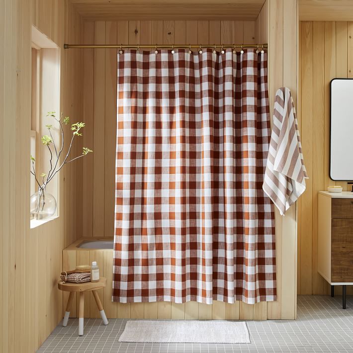 Heather Taylor Home Gingham & Stripe Bath Towels