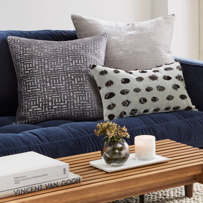 Heavy Jacquard Velvet Upholstery Fabric For Sofa Cushion