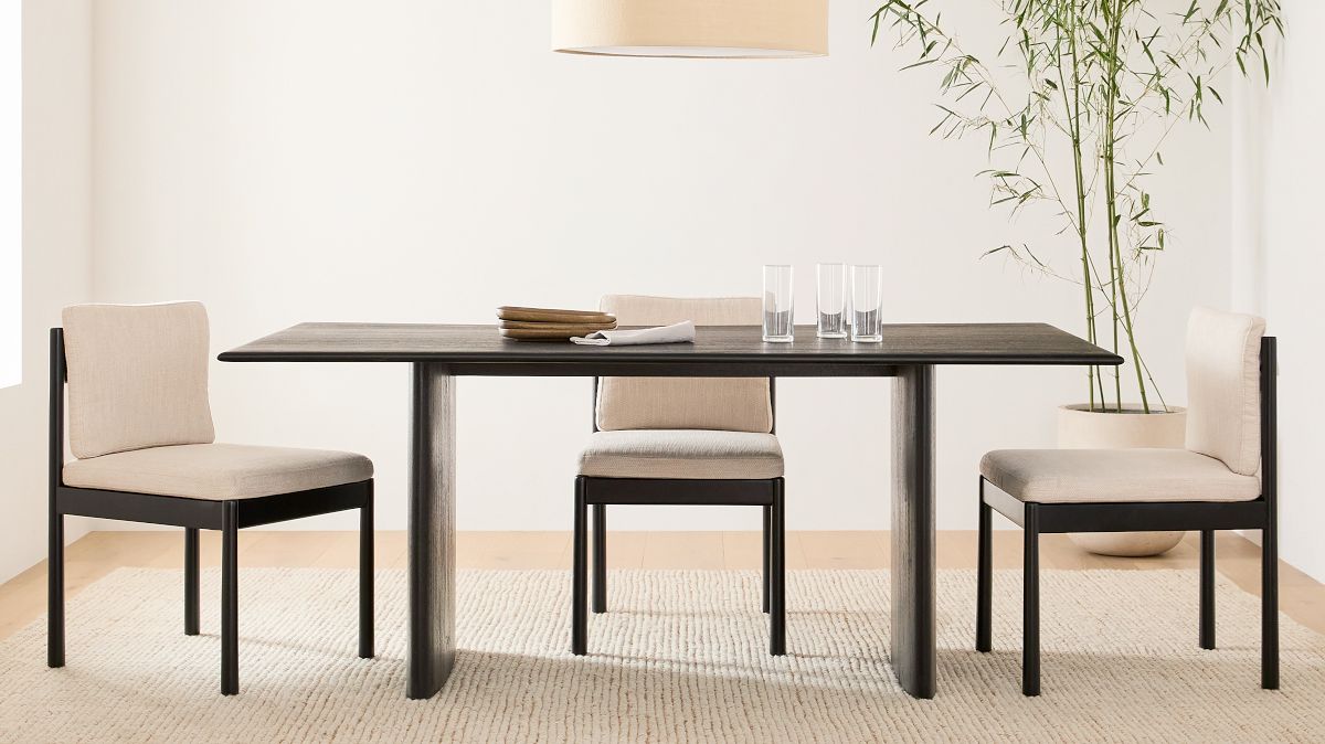 West elm online dining table wood