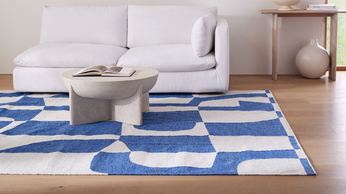Poolside Geo Indoor Outdoor Rug West Elm