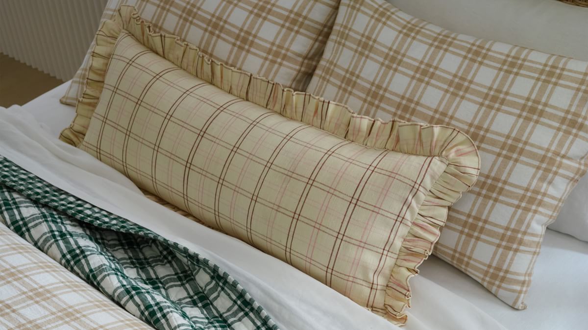 MINI GINGHAM - Sage Duvet Cover - Heather Taylor Home