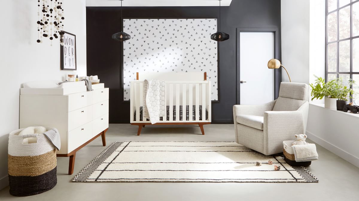 West elm best sale baby changing table