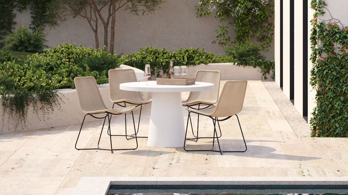 West elm turned pedestal bistro table deals