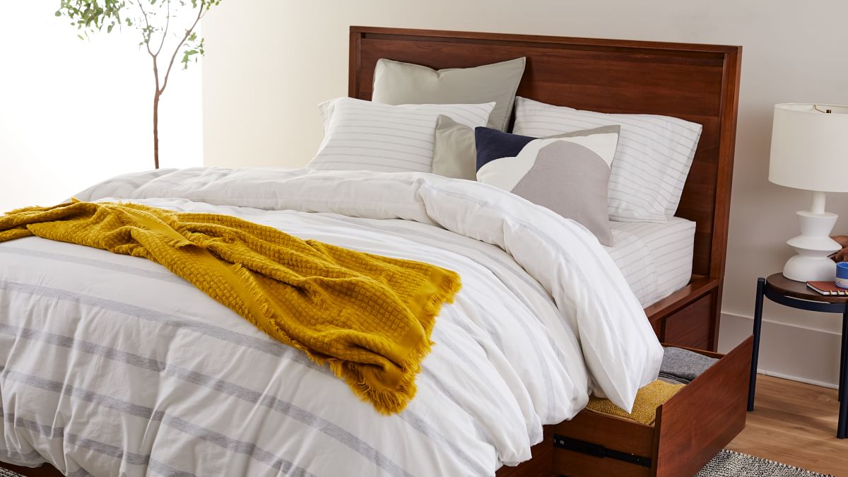 Waffle Weave Throw West Elm