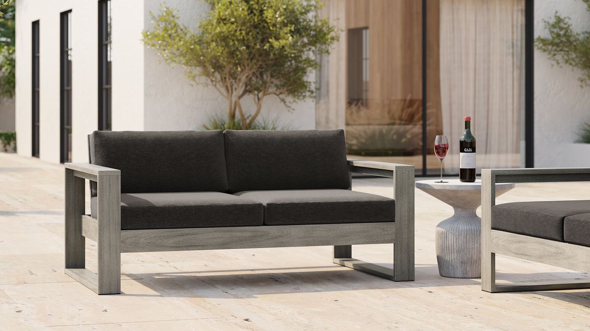 Grey clearance garden sofa
