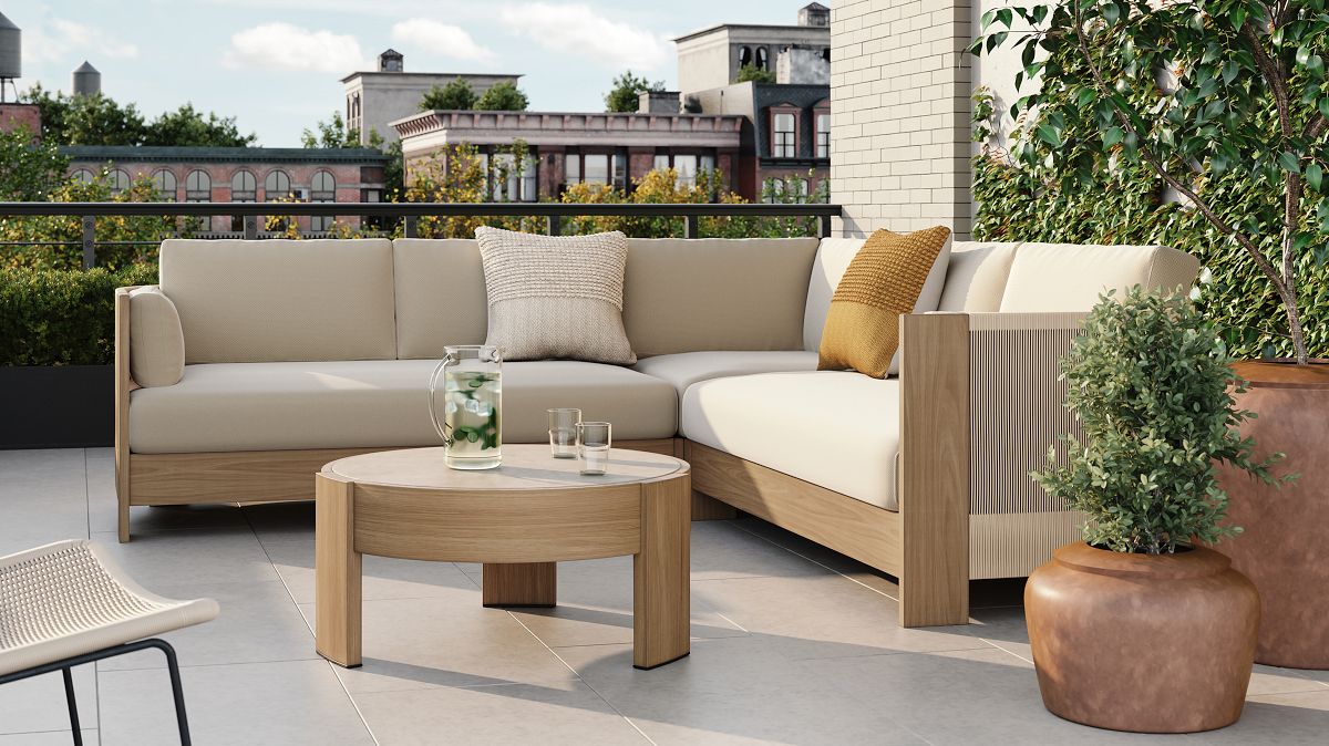 West elm outlet portside coffee table