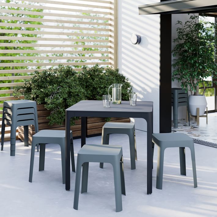 Gable Stacking Stool Indoor Outdoor West Elm