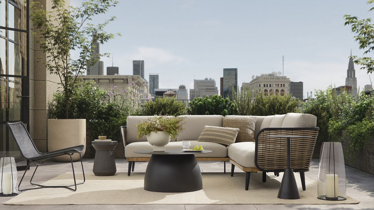 West elm outdoor slope chair on sale