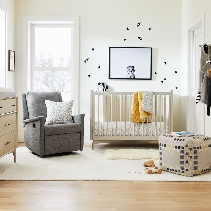 Carlo Swivel Glider Recliner West Elm