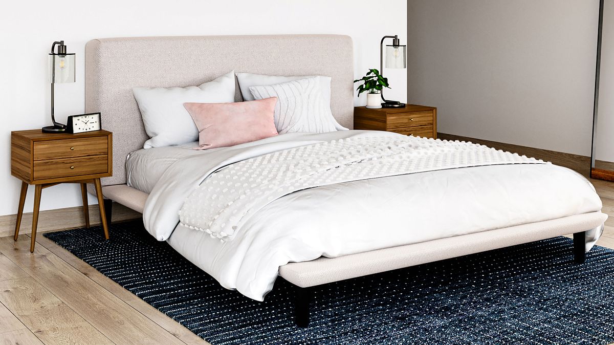Haven Platform Bed Metal Legs West Elm