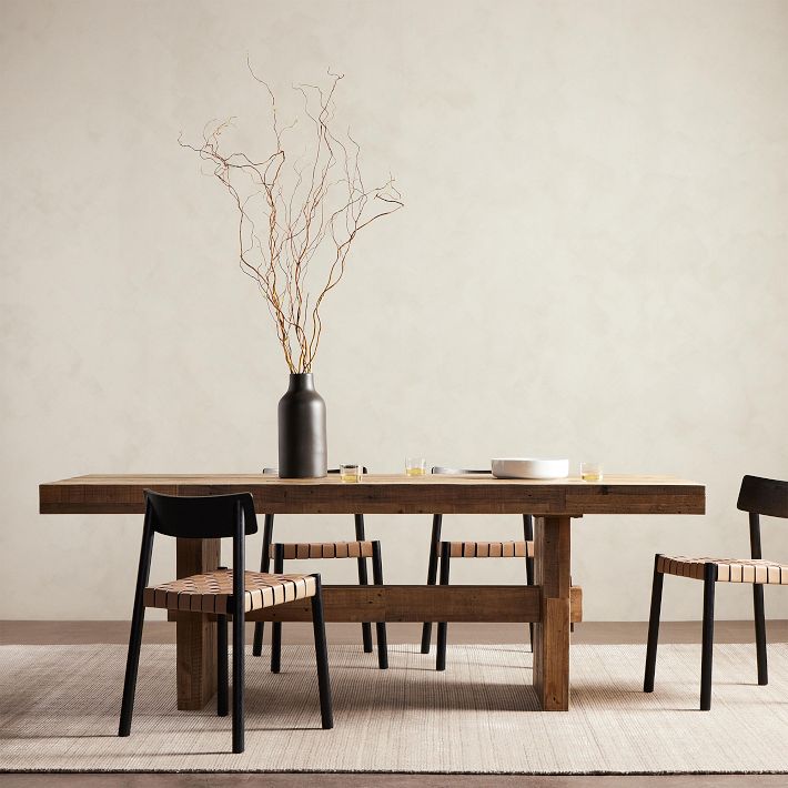 Emmerson Dining Table Reclaimed Wood Elegance West Elm