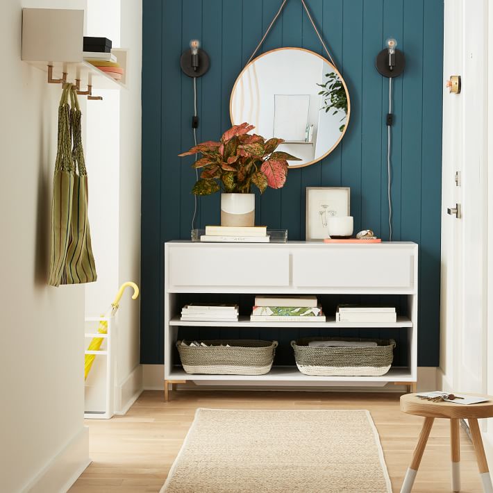 Nolan Wall Shelf with Hooks