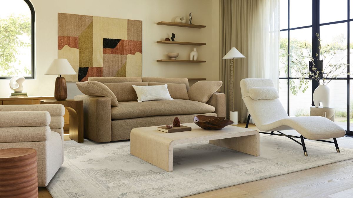 その他 FOOT STEP RUG ciatre exclusive Stepped Medallion Rug - Easy Care & Stylish | West Elm