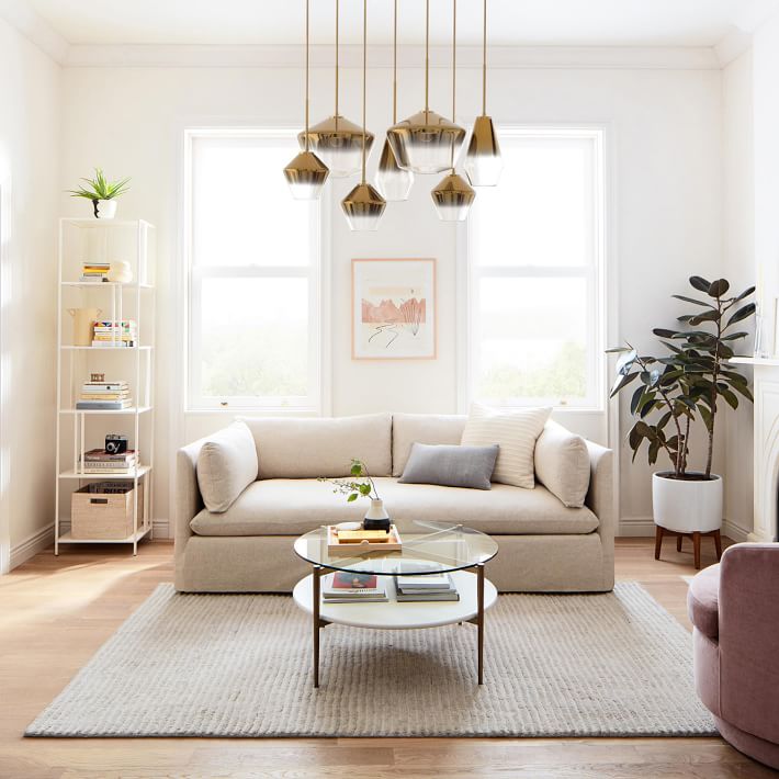 Sculptural 7-Light Geo Chandelier