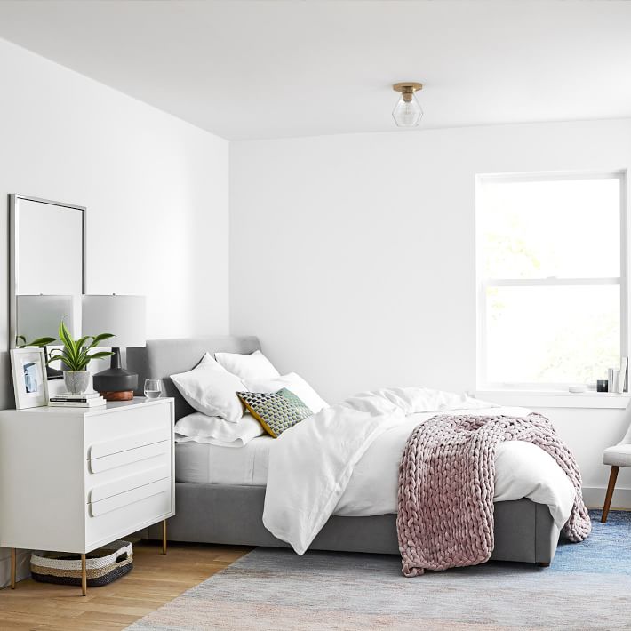 Sculptural Geo Flushmount - Clear