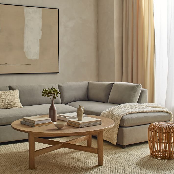 Hargrove Round Coffee Table | Media & Console Tables | West Elm