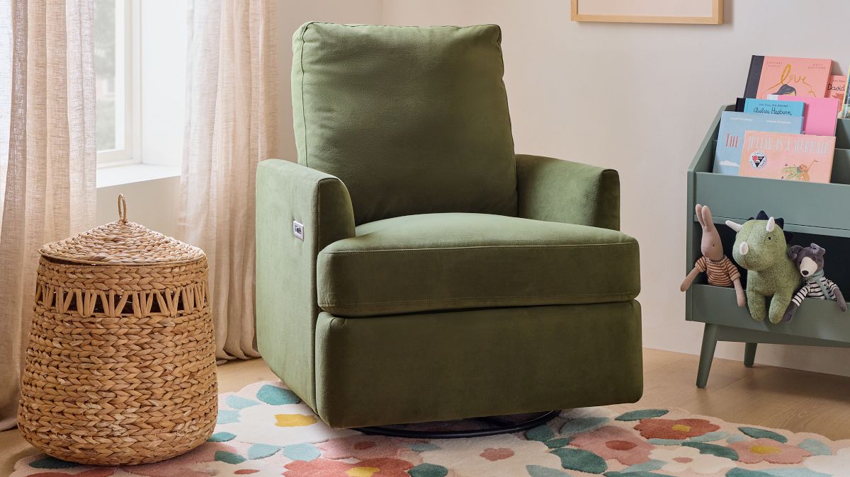 Haven Manual \u0026 Power Swivel Glider Recliner | West Elm, image size:1200x674