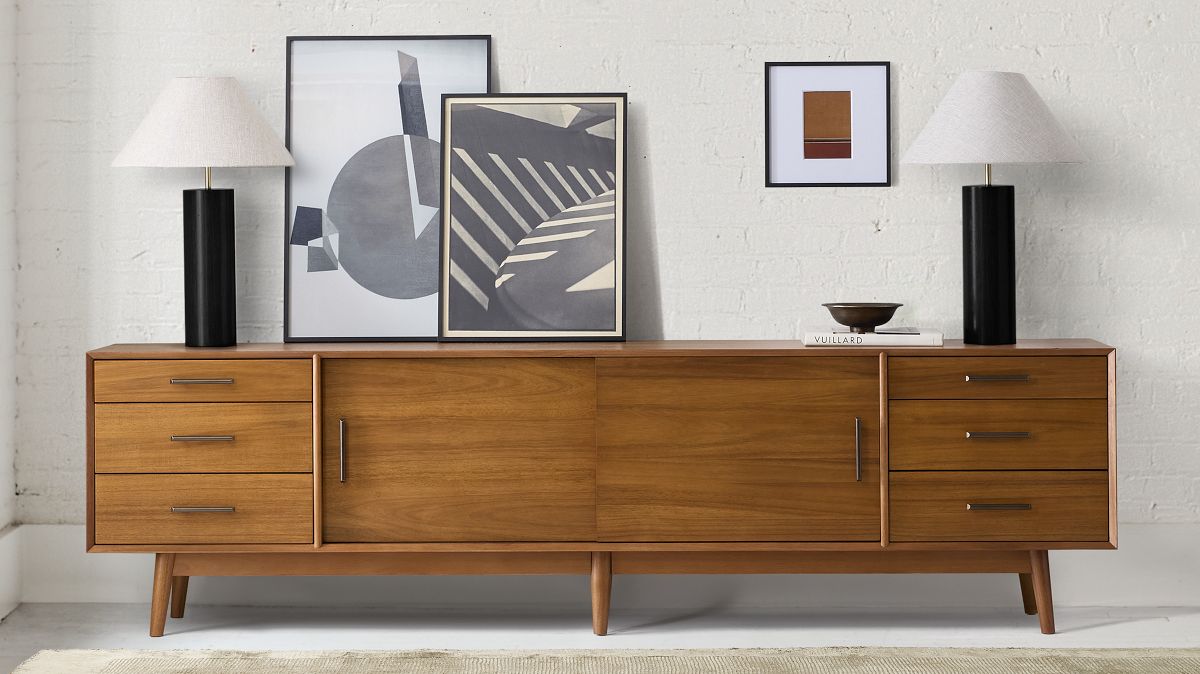Mid-Century Media Console (96