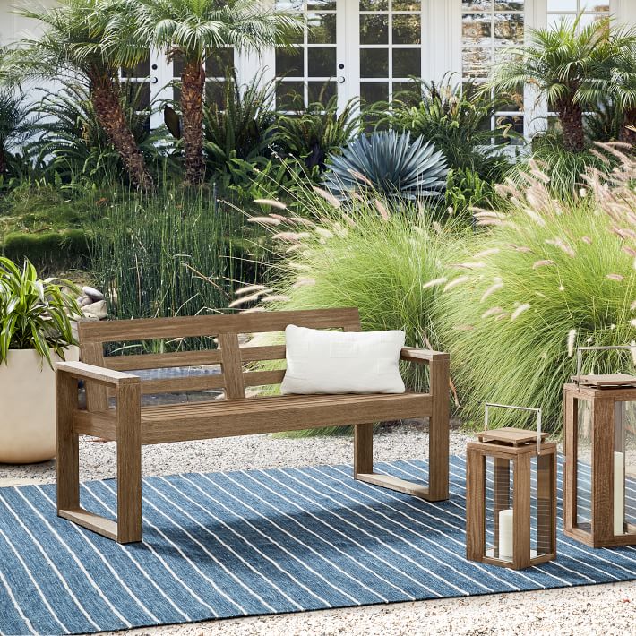 Furniture Front Door Bench Seat Outdoor WTVWTV Commercial Outdoor Grade Rustic Pine Solid Bench, Antique Farmhouse Entryway Dining Bench, Patio Bench, Front Door main image 0