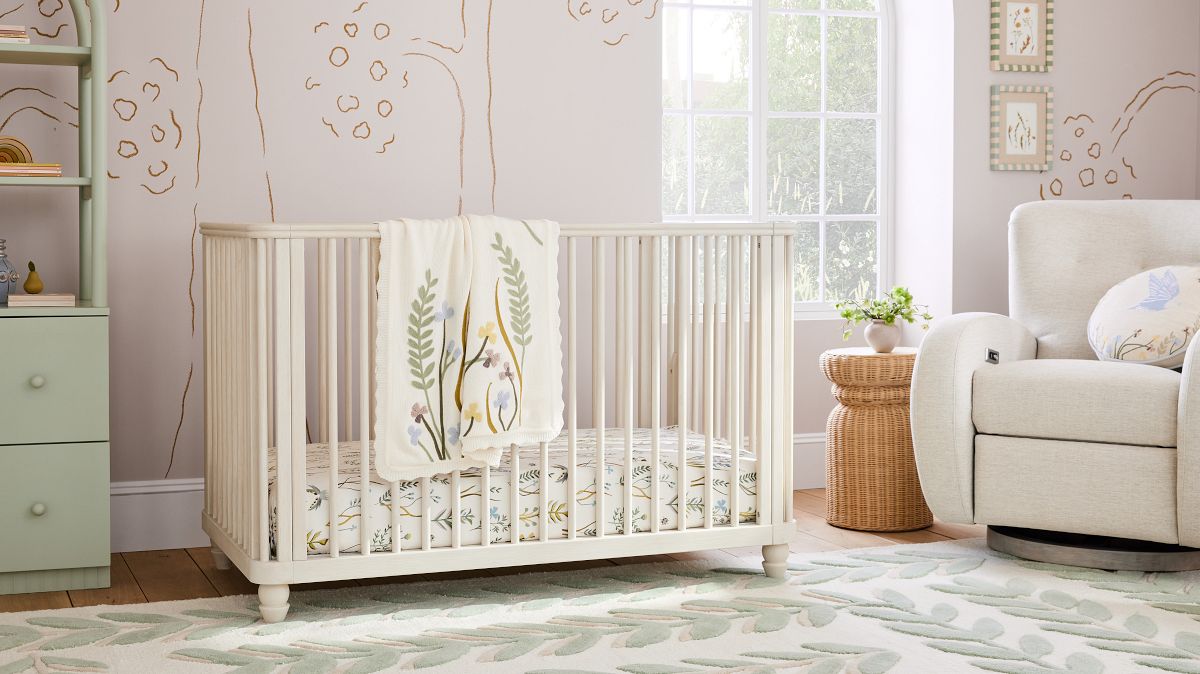 Joseph Altuzarra Geometric Foot Convertible Crib | West Elm