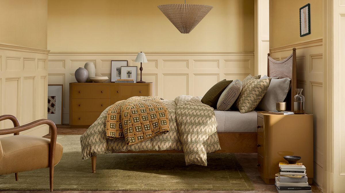 Pierce & Ward Floral Grid Quilt & Shams | West Elm