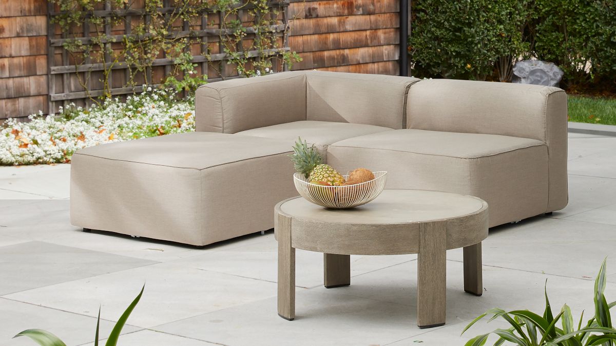 Remi Outdoor 3-Piece Sectional | West Elm