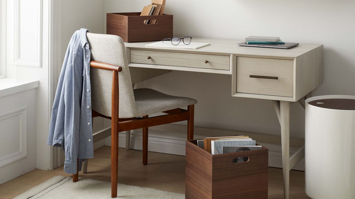 ハンスヘッドバーグ？HANSHEDBERG. Jar with lid Jasper Wood Lidded Baskets - Stylish Storage Solutions | West Elm