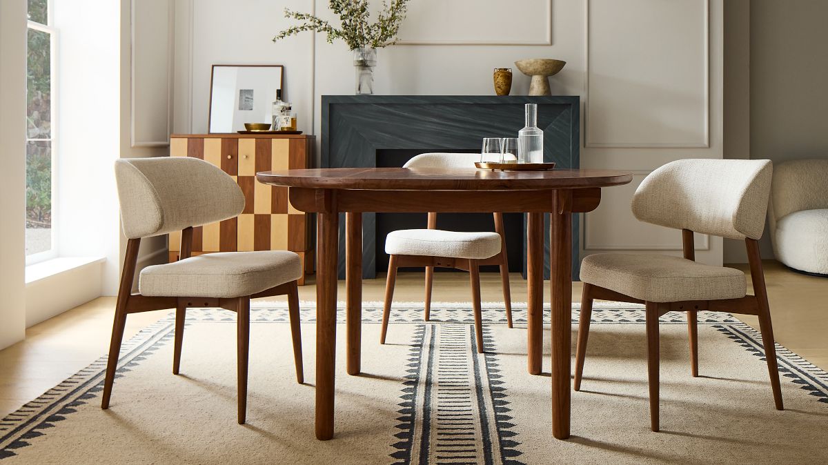 Keira Solid Wood Round Dining Table 48