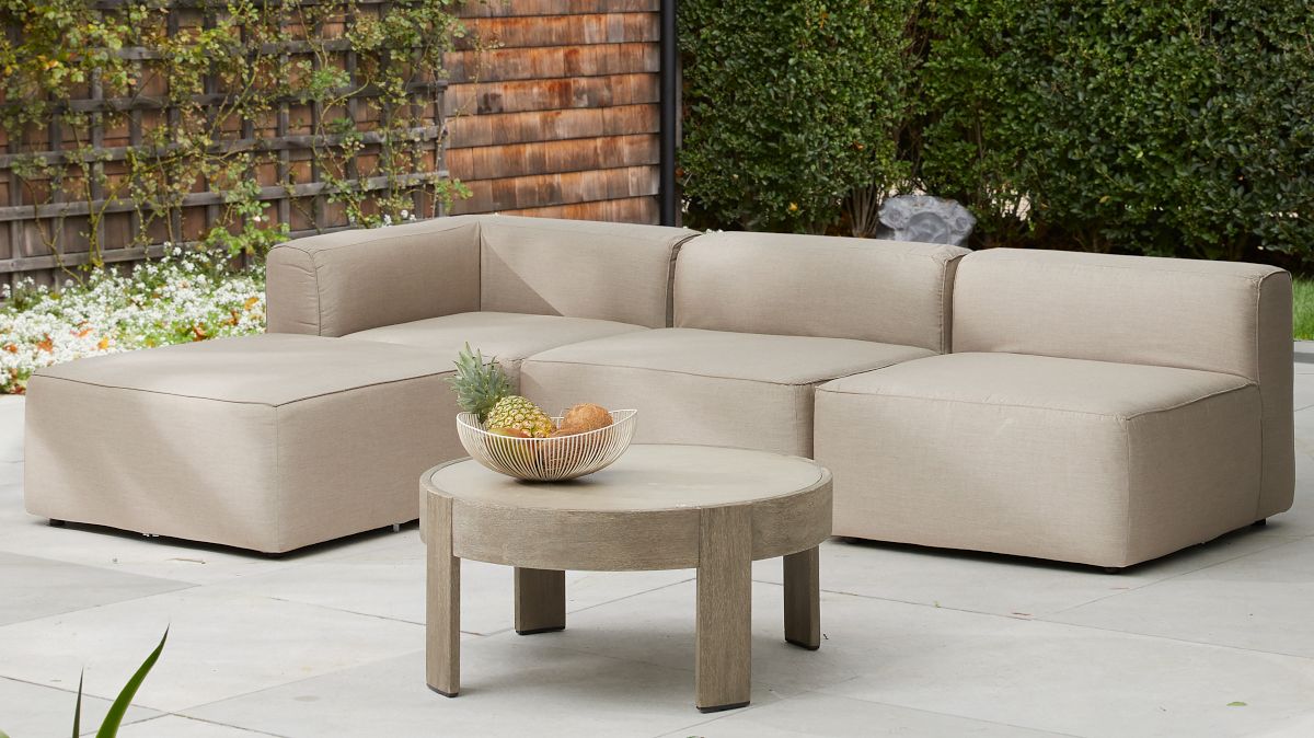 Remi Outdoor 4-Piece Sectional | West Elm