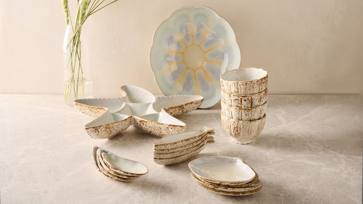 Seashell Dip Bowl (Set of 4) | West Elm