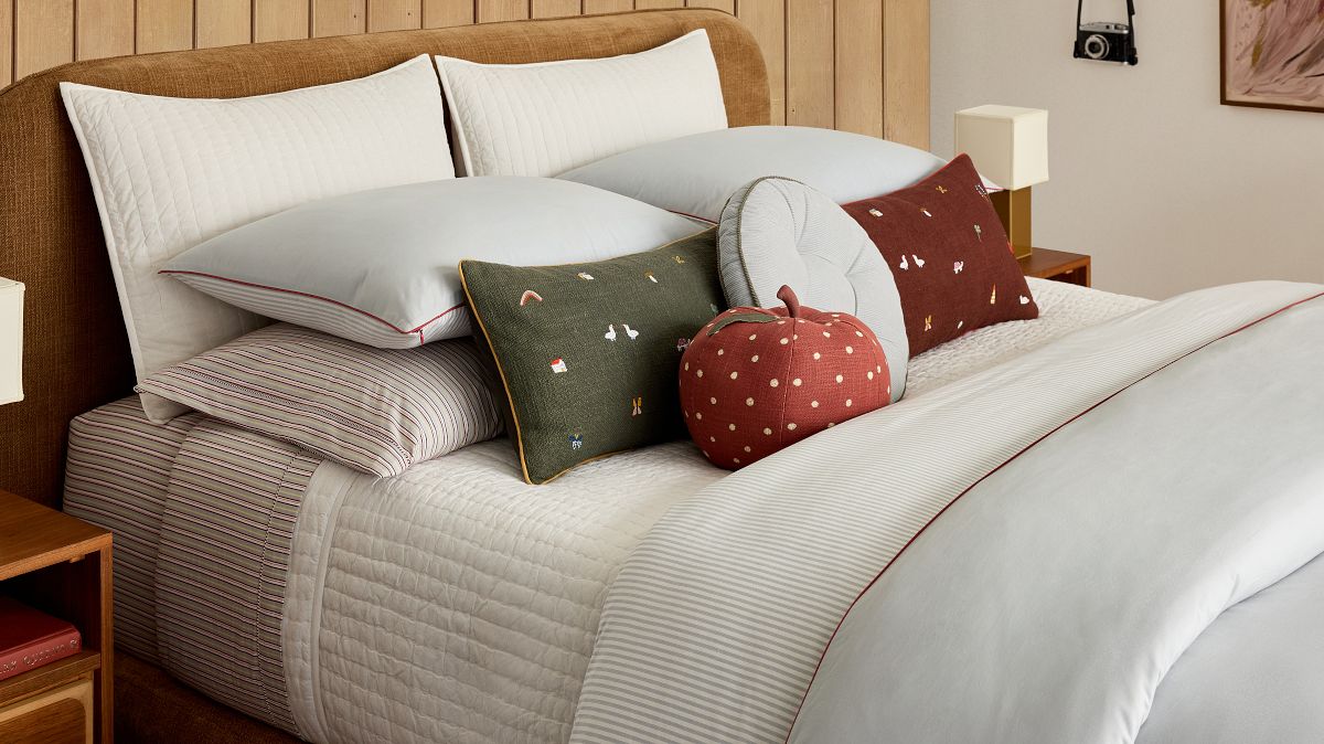 Apple - むむむぴ Emma Chamberlain Apple Pillow | West Elm