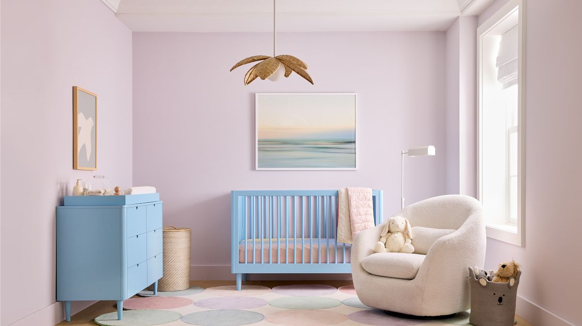 Mitzi 6-Drawer Wide Dresser with Removable Topper (48") - Blue | West Elm