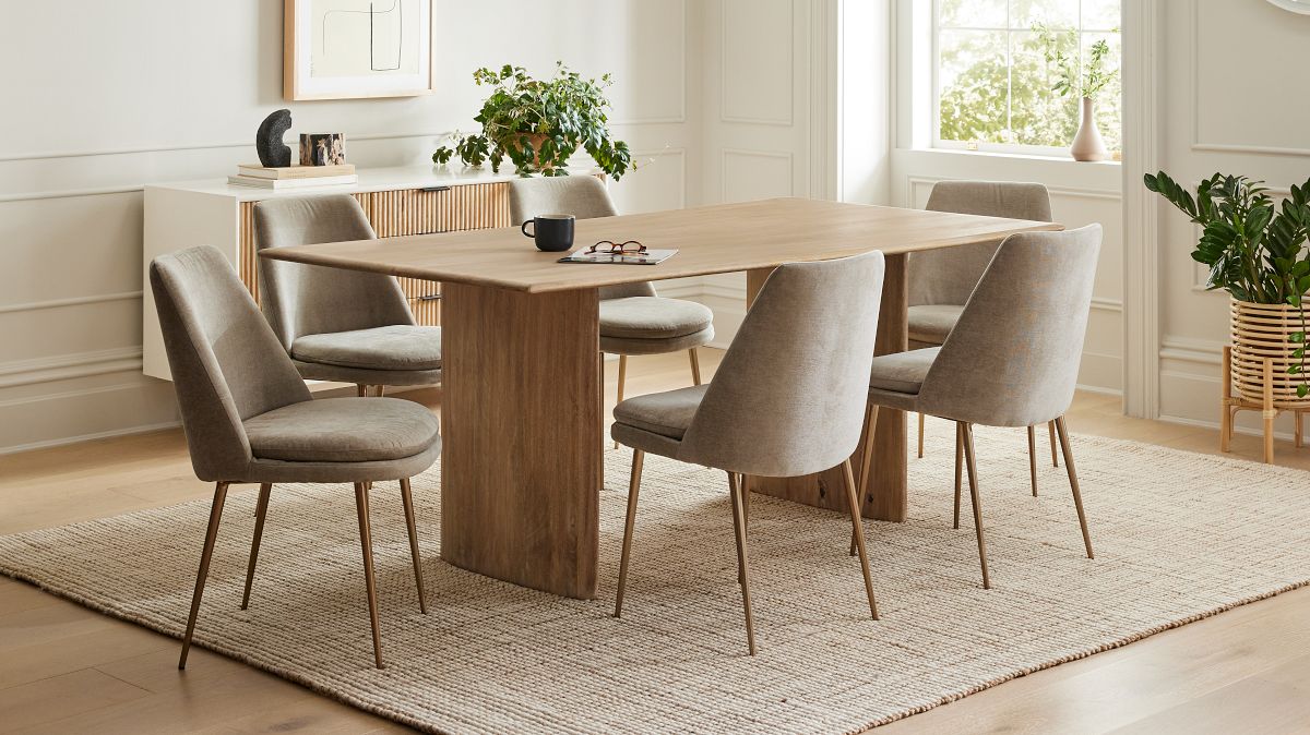 Anton Solid Wood Dining Table ADA | West Elm