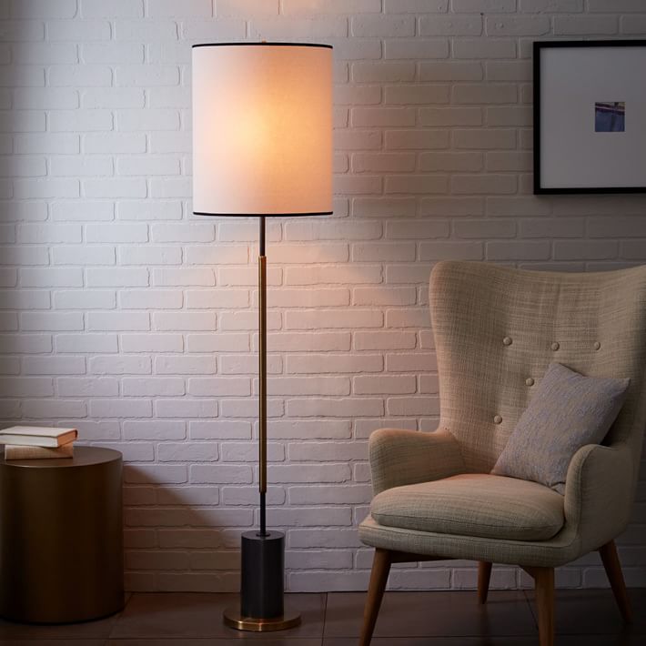 Rejuvenation Cylinder Floor Lamp West Elm Rejuvenation Cylinder Floor Lamp West Elm