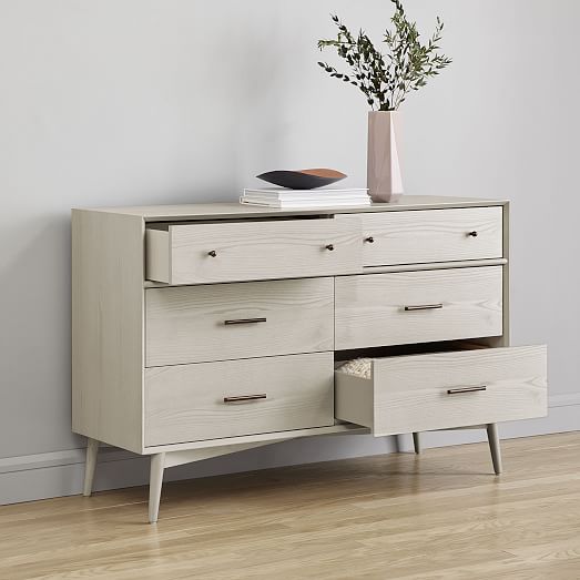 pebble gray dresser