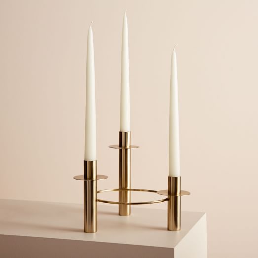 long candle holder centerpiece