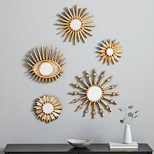 small decorative mirrors for the wall