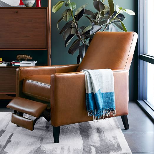 Sedgwick Leather Recliner - West Elm Leather Recliner Sedgwick Leather Recliner - West Elm Leather Recliner