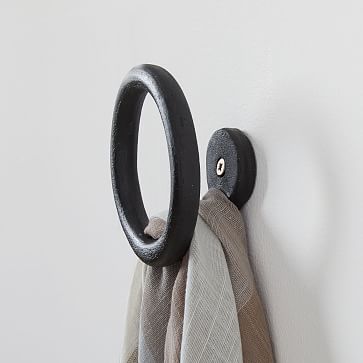 black wall hooks